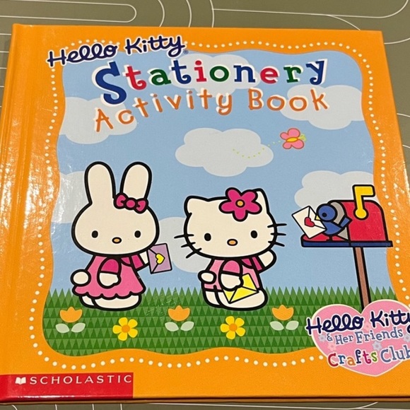HELLO KITTY Stationery Art Craft Book Scholastic DIY Project Kawaii Sanrio 2001 - Picture 9 of 9